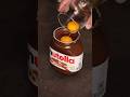 The Nutellanie By ThatRecipe Shorts Food Reaction Viralvideo Viralshorts Nutella Baking 