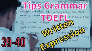 Tips & trik menjawab #toefl grammar ...