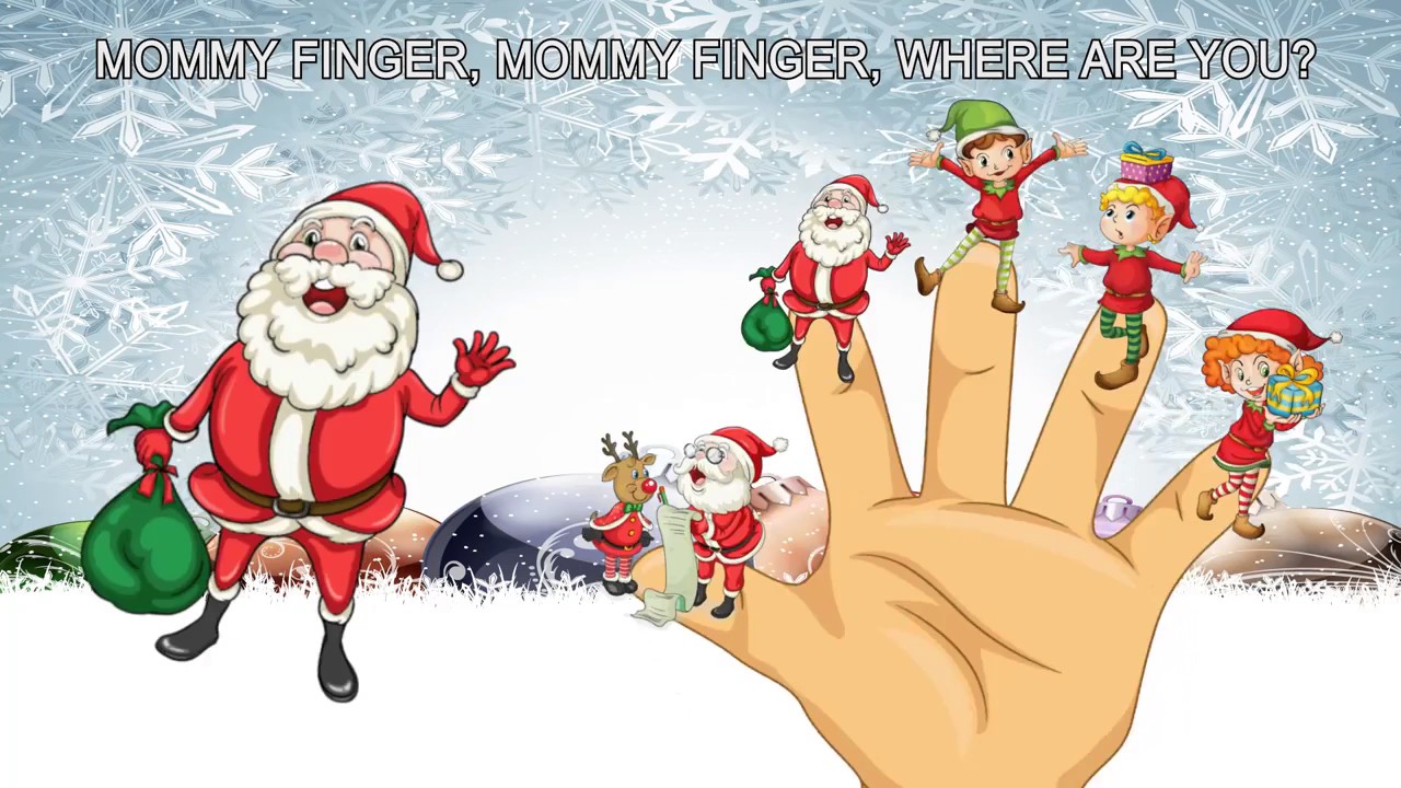 Happy Christmas Finger Family Song Nursery Rhyme | Song For Kids In ...