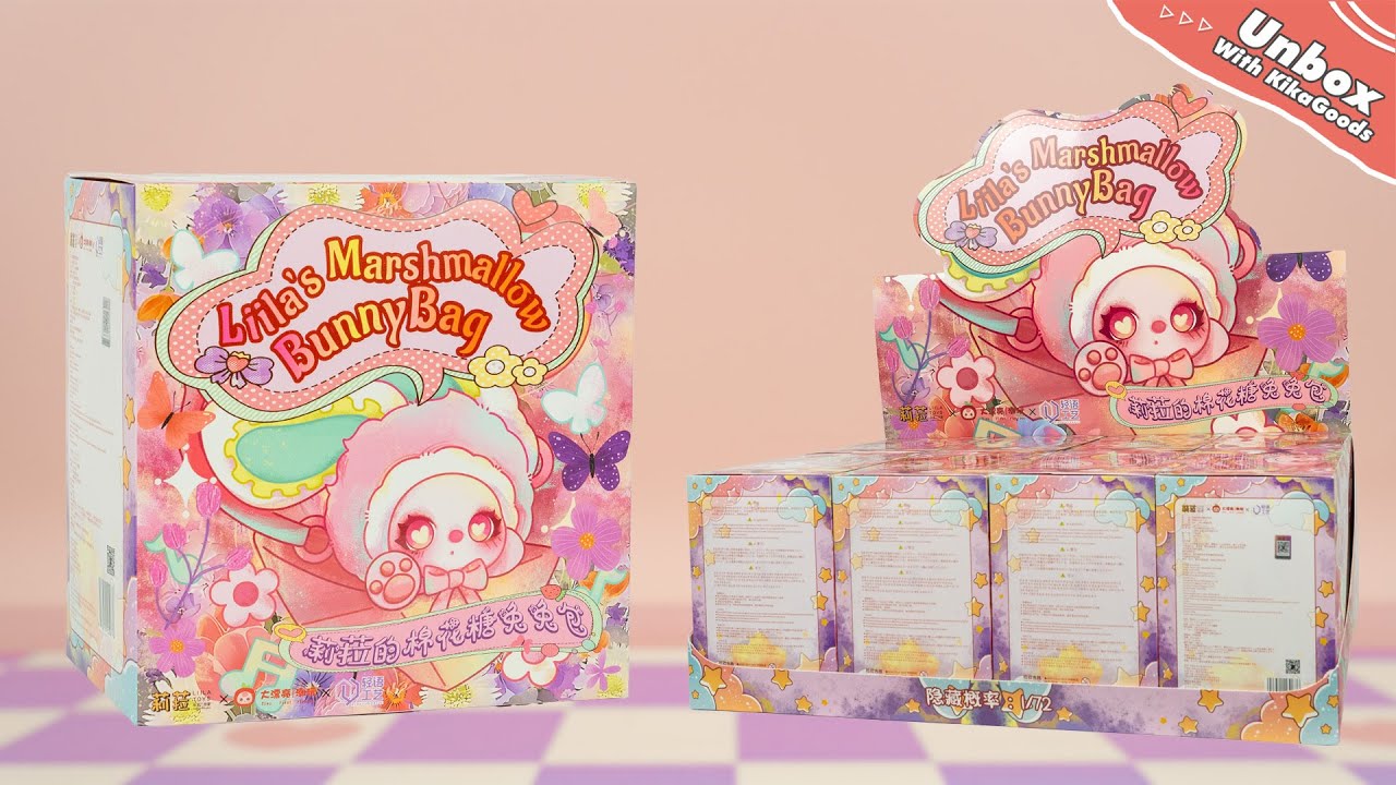 Unboxing Liila's Marshmallow BunnyBag Series Plush Blind Box