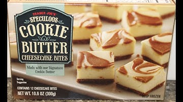 Trader Joe’s Speculoos Cookie Butter Cheesecake Bites Review