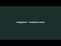 Intgration  timemoto cloud franais