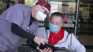 Covid Patient Bob Kovacs Leaves Hunterdon Medical Center Covid Free