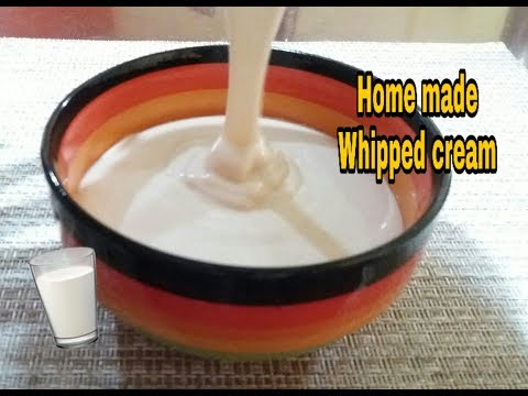 Video: Paano Gumawa Ng Cream Sa Cream