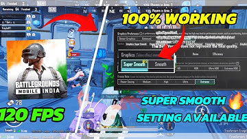 Finally Super Smooth Graphics are back !😱4.0 UPDATE /120 FPS available in all device