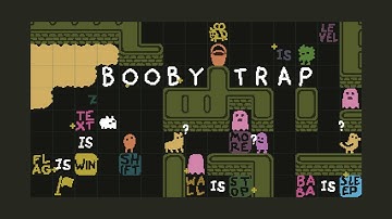 [BABA is YOU spoiler] meta-3: booby trap / LEVEL is