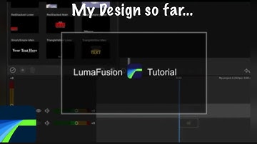 How To Design Video Titles| LumaFusion Tutorial