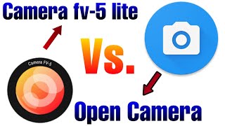 Camera fv-5 lite vs. Open Camera | Which is best Manual Camera | Part 1 | screenshot 2