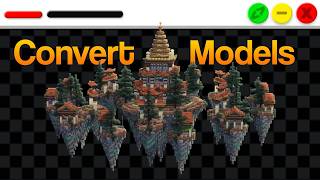 How to convert minecraft structures into models?! screenshot 2