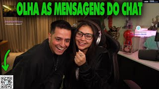 CORINGA COLOCOU LIVE PIX NA SUA LIVE JUNTO COM A TAINÁ COSTA, E ESSE FOI O RESULTADO DA RESENHA
