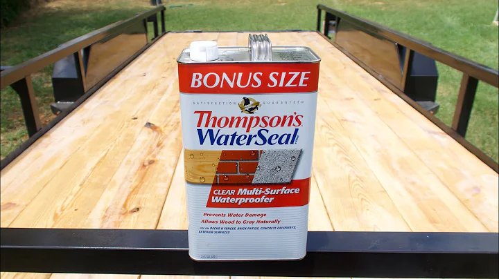 How long does Thompson's water seal last? (2023)