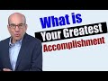 Accomplishment Question Quiz