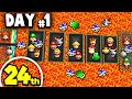 I hosted a 24player battle royale 200cc mario kart knockout