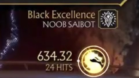 63% Damage combo with Noob Saibot (Custom Variation Mortal Kombat 11)