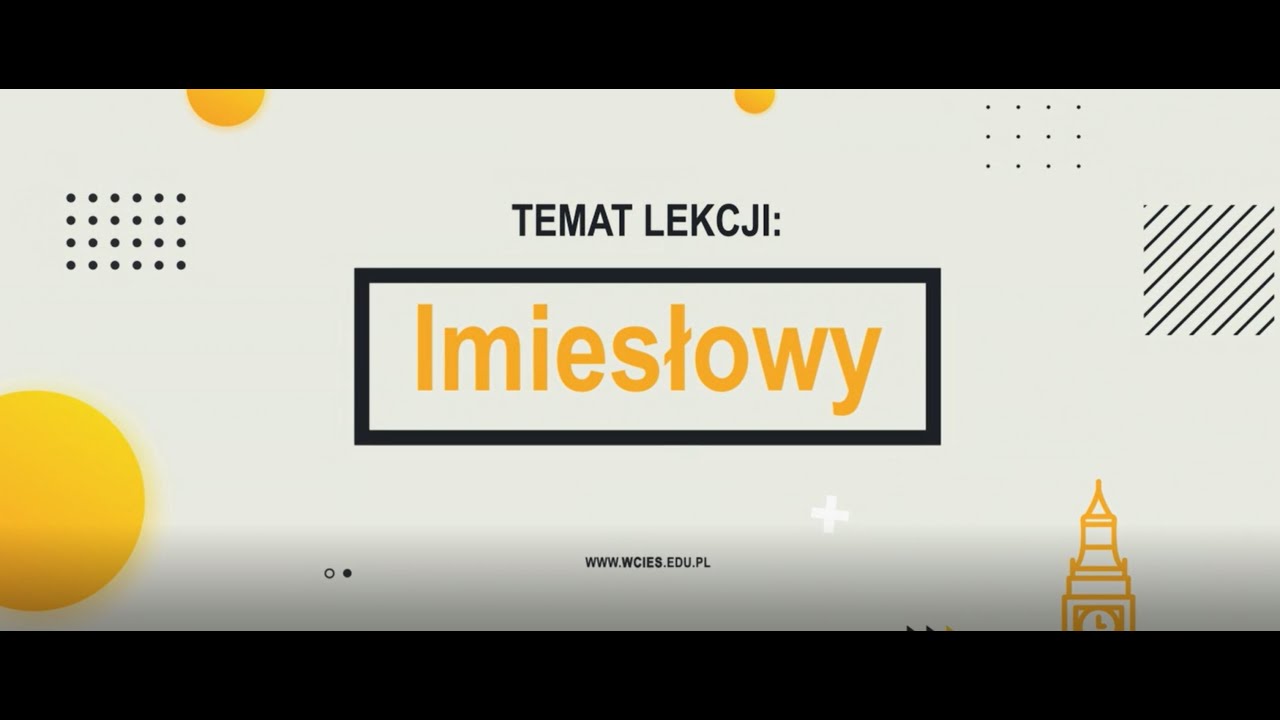 Język polski – imiesłowy. — Transcript