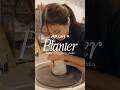 Making my first planter! 🪴 #ceramics #pottery #vlog