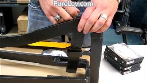 Pure Leverage Hard Drive Crusher Demo