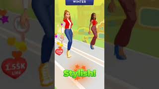 เกมส์แต่งตัว Fashion​ battle​ Dress​ to​ win​🤩Who is the winner?  #GiGi model screenshot 2