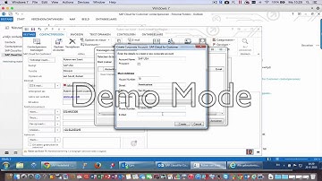 Integratie SAP C4C en Outlook