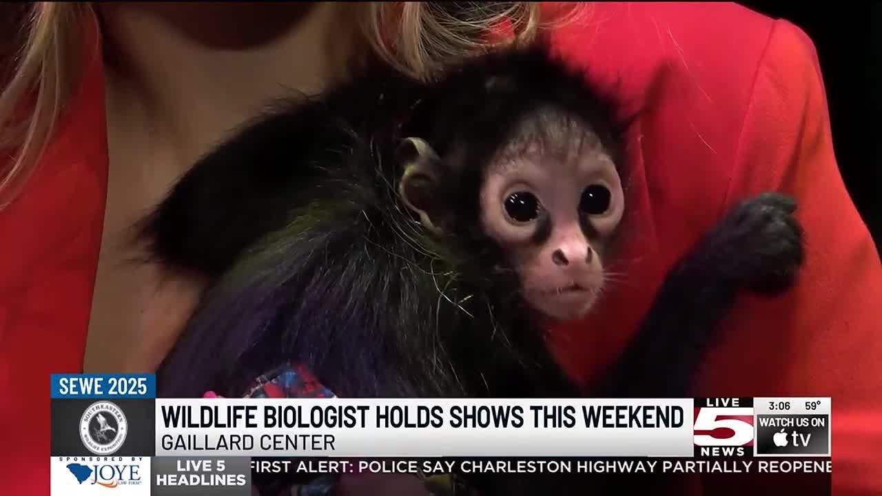 VIDEO: Wildlife biologist shares passion for animals at SEWE