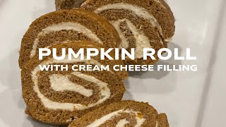 Pumpkin Roll (with Cream Cheese Filling) – The Perfect Fall Dessert! Pumpkin Roll (with Cream Cheese Filling) – The Perfect Fall Dessert!