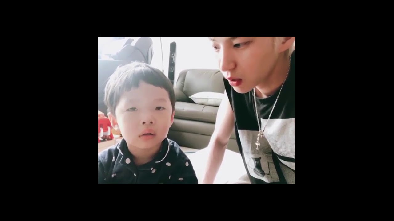 [VIXX / LEO /빅스 레오] 택운 삼촌과 민율이.mp4