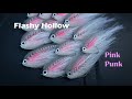 Tying the flashy hollow  pink punk for pike zander bass