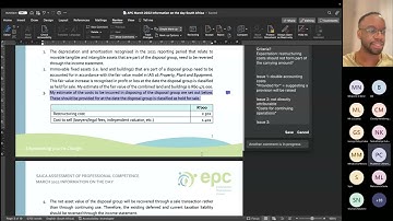 APC Workshop - Task D (ACC) (Live) (1:33:04) (Part I of II) (01122022)