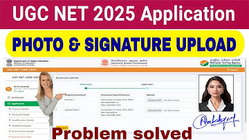 Ugc Net 2025 application form|ugc net photo signature upload problem Solved|