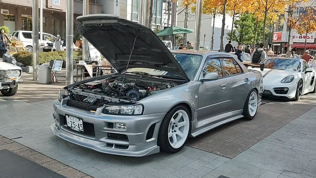 スカイラインER34 ブリスターフェンダー ユーラス URAS スカイライン 4ドア ER34 TYPE-RZ(アールゼット) リア