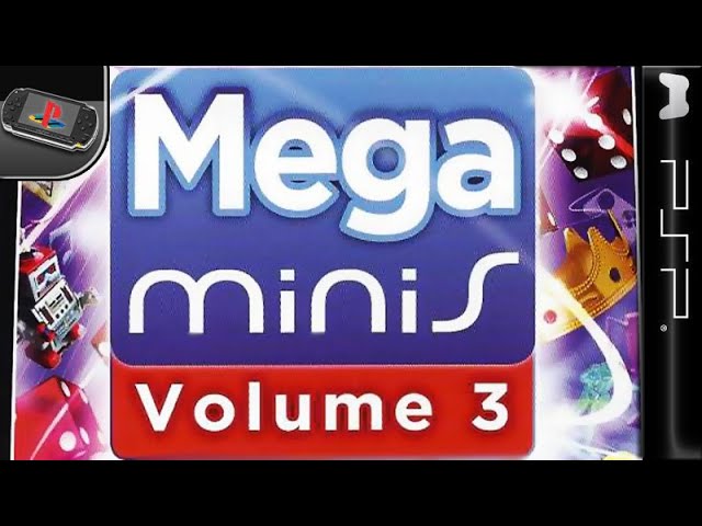 Méga Minis Volume 3 Pour Sony PSP - Jeu Vidéo (très Bon état)
