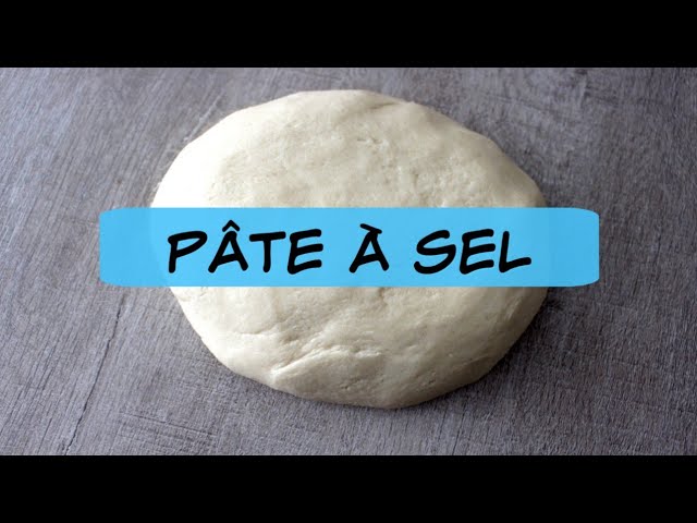 la recette inratable de la pâte à sel : Recette de la recette