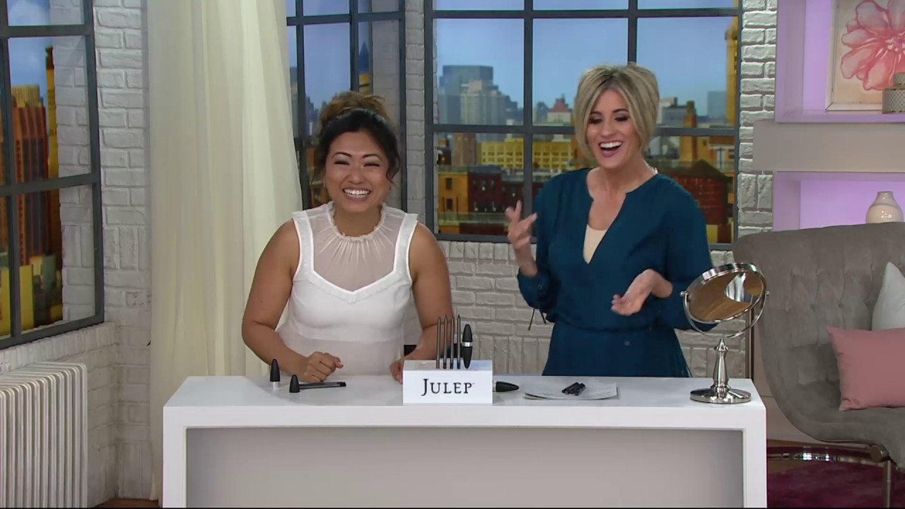 Julep When Pencil_Met Gel Eyeliner 4-pc Collection w/ Sharpener on QVC