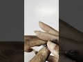 Hand painted leather hoops-tutorial #diy #jewelry #sherikao