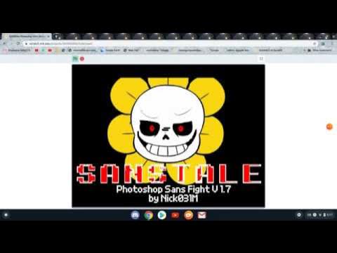 SANSTale ~ Photoshop/Omega Sans Battle (FULL SCRATCH GAMEPLAY) 