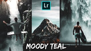 How To Edit Moody Teal Lightroom Mobile Presets | Moody Teal Preset | Free DNG Lightroom Mobile