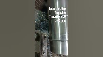 How To Cut Threads On A Lathe #lathe #threads #turning #thread #threading #lathe #pakistan #india