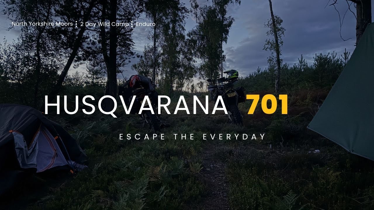 2024 Husqvarna 701 Enduro, two day wild camp