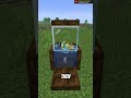 The Smallest Fish Tank Ever #minecraft