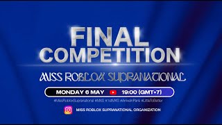 🔴FINAL COMPETITION | MISS ROBLOX SUPRANATIONAL
