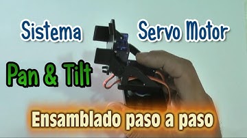 Robotica - Sistema Servo Motor Pan & Tilt - Pan & Tilt Servo Motor System