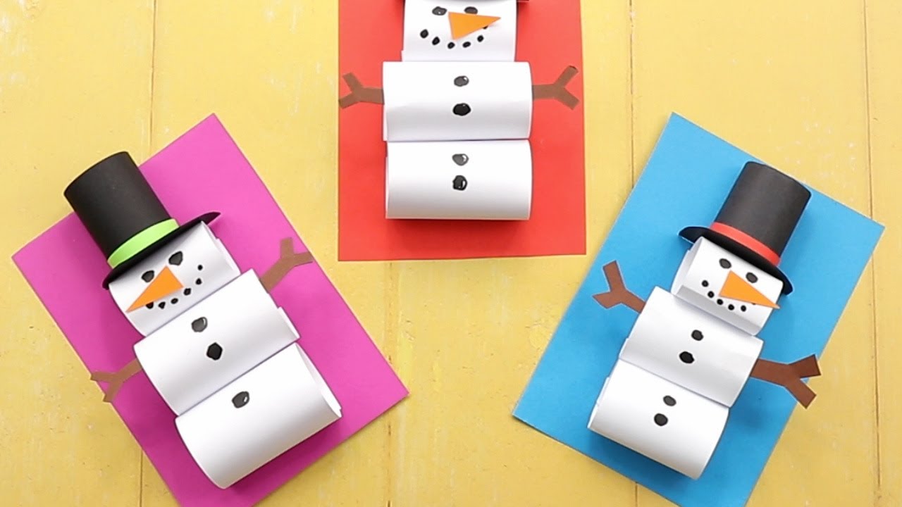 Winter Crafts for Kids to Make - Fun Art and Craft Ideas for All Ages -  Easy Peasy and Fun