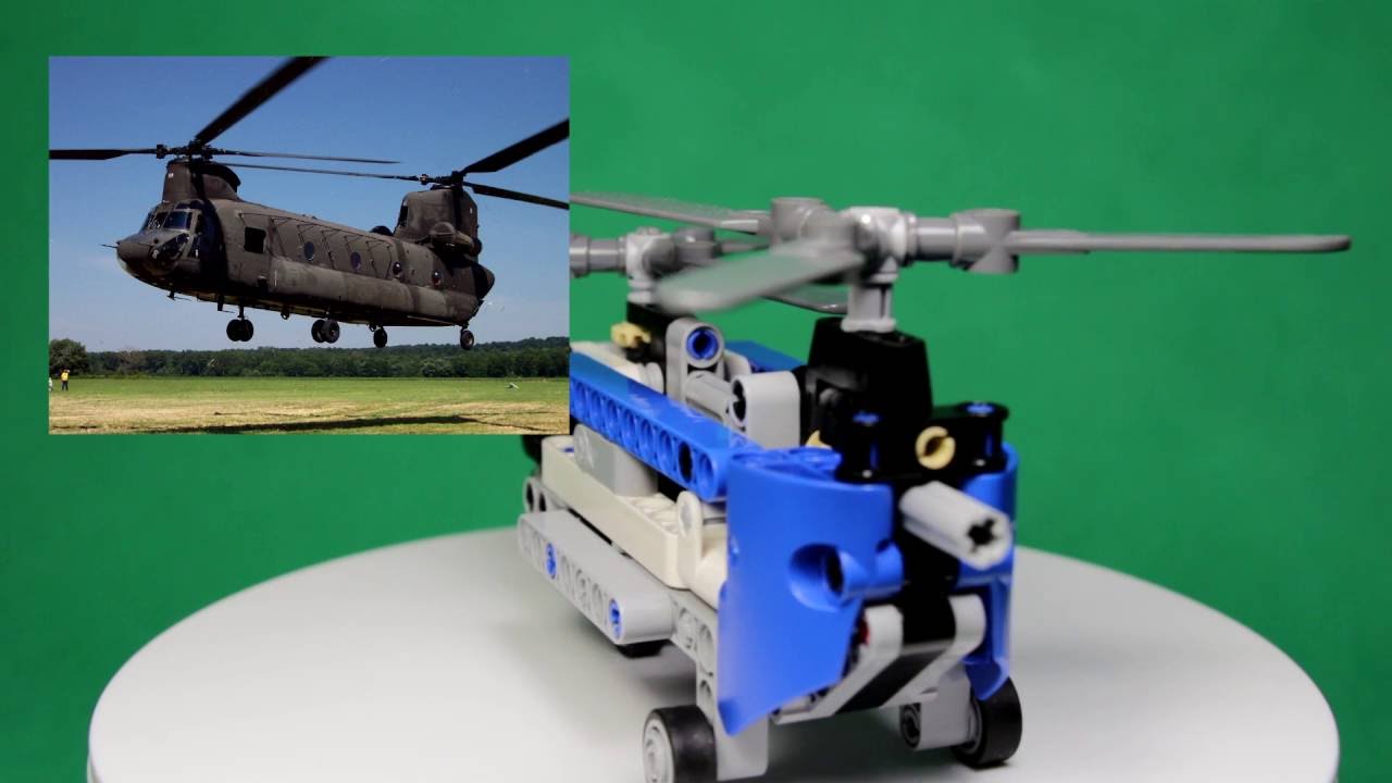 Лего Техник Двухроторный вертолёт 42020/ Lego TechnicTwin-rotor Helicopter