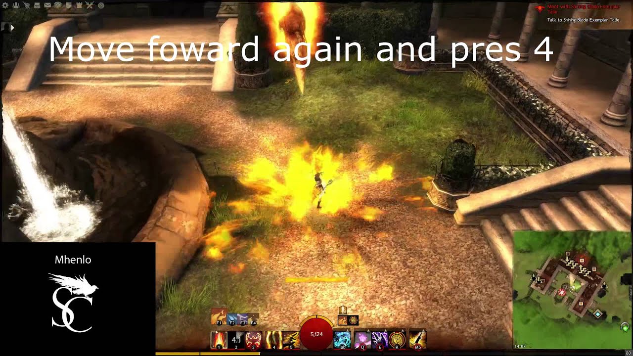 GW2 - How to "aim" Dragons Tooth