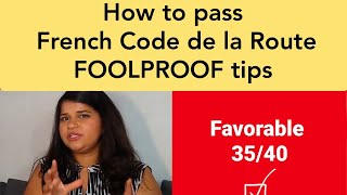 How did I pass my driving test in france? | For ENGLISH Speakers giving Code de la Route in FRENCH screenshot 3