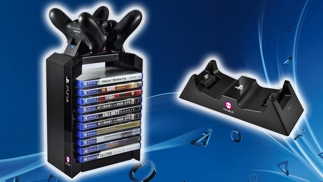 sony official games tower and charging station for ps4