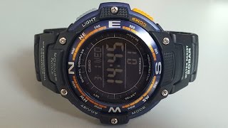 Обзор и настройка Casio SGW-100-2BER (Review and setting)