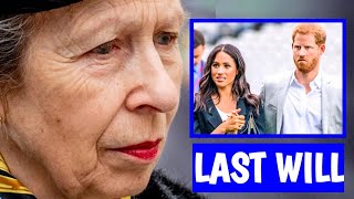 ROYAL HEARTBREAK!Sussexes Forfeit All As Princess Anne Discloses & Carryout Queen's Final Directives