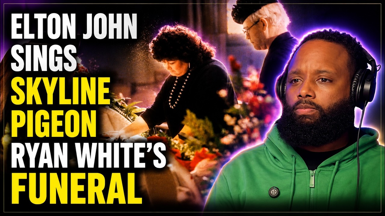 Elton John Sings 'Skyline Pigeon' At Ryan White's Funeral | RIP to Ryan White 🙏🏾