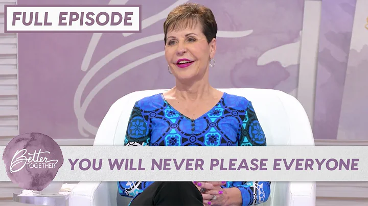 Joyce Meyer, CeCe Winans, Lisa Harper: Stop People Pleasing | FULL EPISODE | Better Together TV